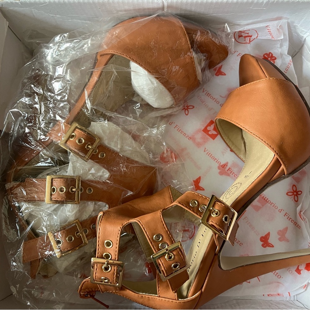 Brown heels